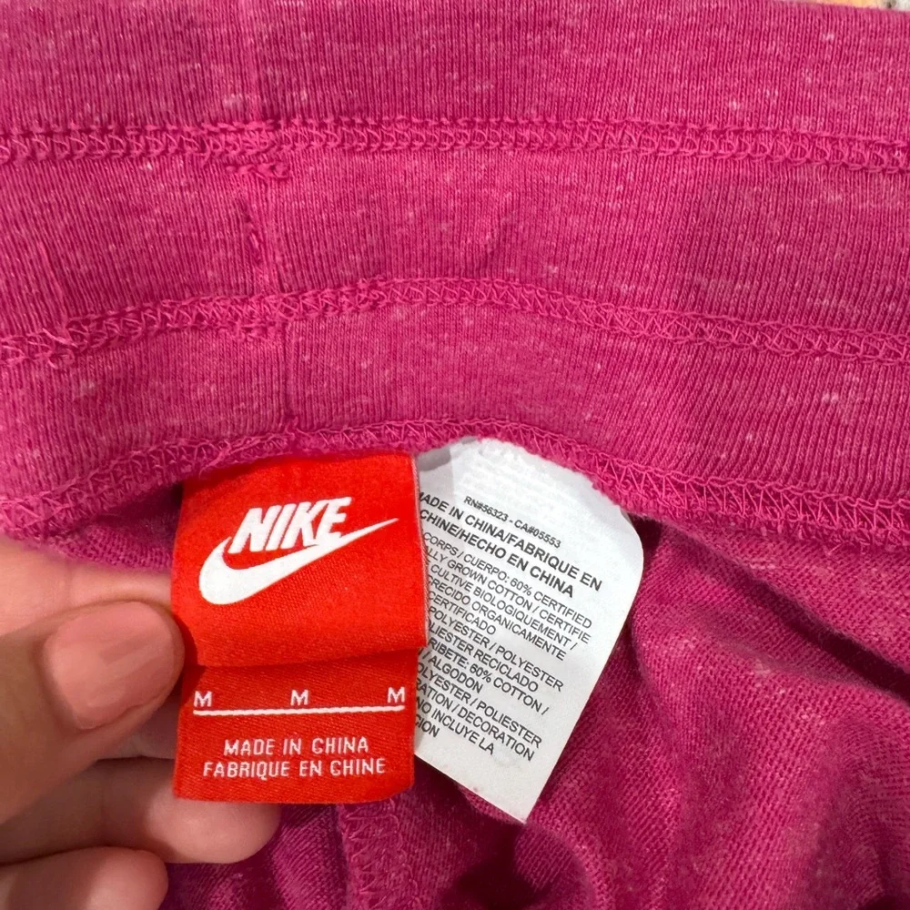 Nike Pink Track Pants Tapered Joggers - Picture 6 of 6